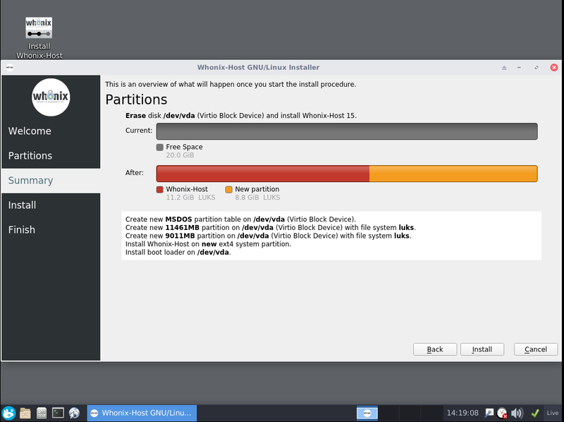 File:Whonix-Host Calamares Installer - Summary Module.png